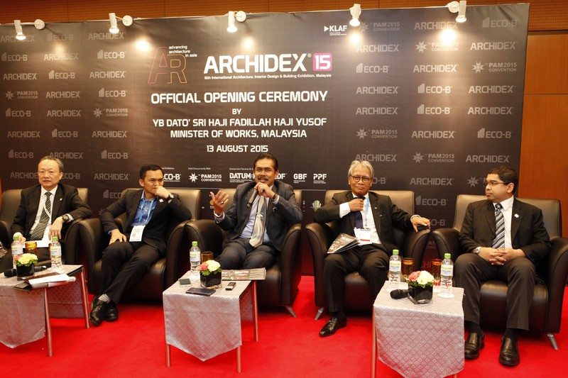 Press Conference at Opening Ceremony Of ARCHIDEX 15