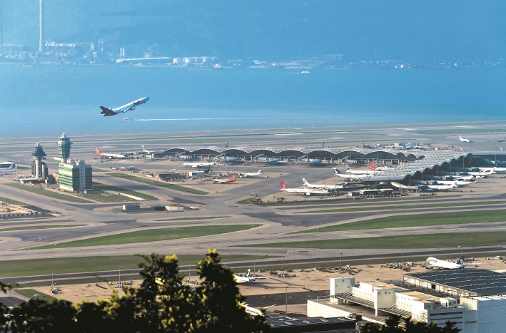 Expanding Hong Kong International Airport Into A Three Runway System