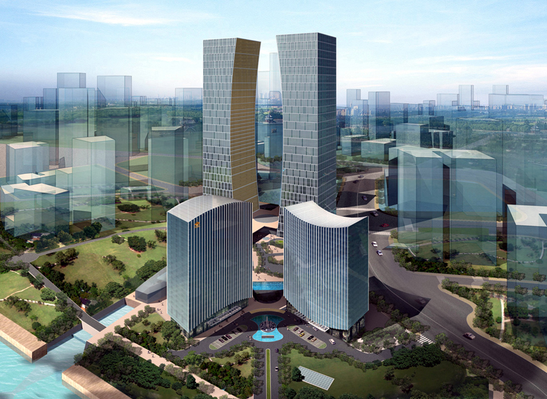 CITIC Pacific Group Headquarters and Mandarin Oriental Hotel, Sp
