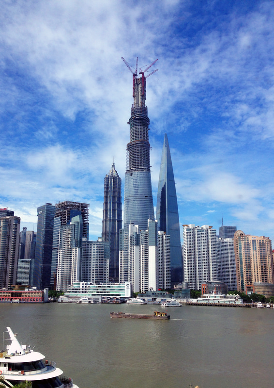 Shanghai Tower Topping out 1