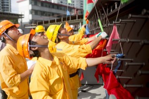 Shanghai Tower Topping out 3