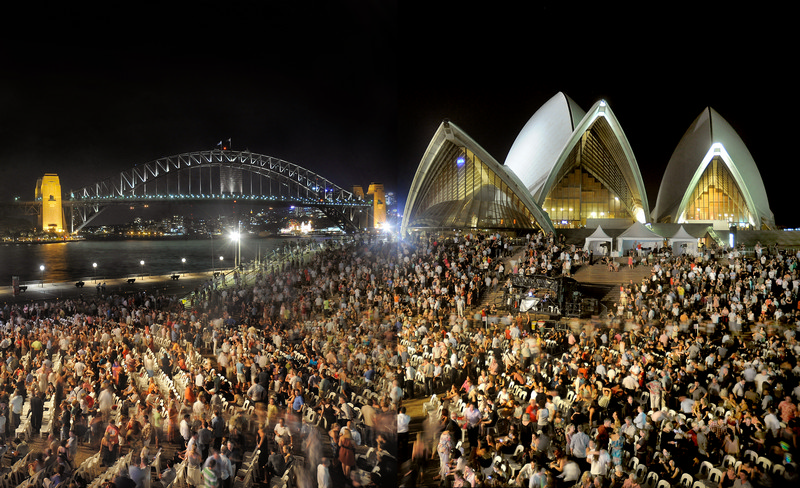 THE SYDNEY OPERA HOUSE -  4th February 2011 - Sydney, Australia  - Photograph by: JACK ATLEY / www.jackatley.com -  for The Sydney Opera House Trust - PIC SHOWS: Concert by Sting.