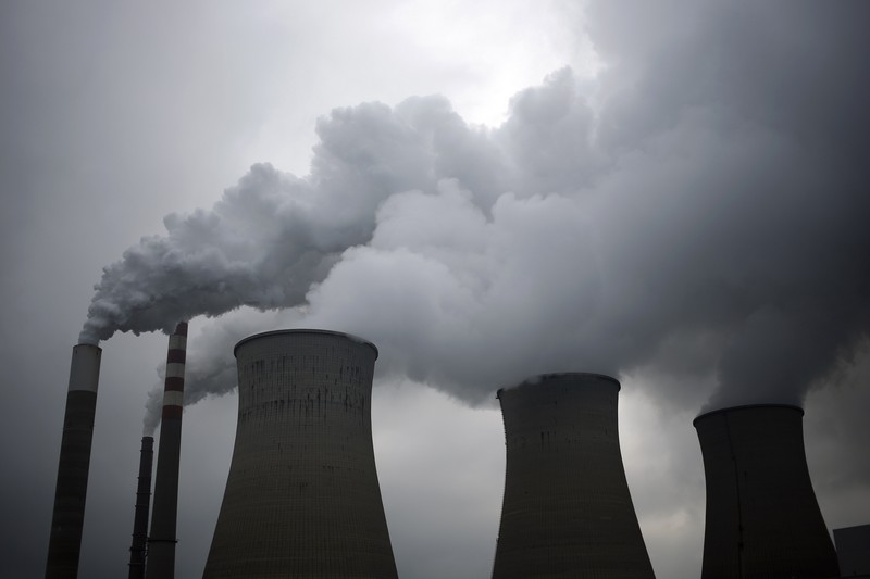 Power Production At Coal Powered TVA Fossil Fuel Plant