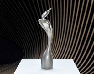 2017 BRIT Awards Statue by Zaha Hadid   © Image by Luke Hayes